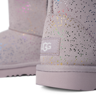 UGG Classic II Shimmer Sky Boot Pale Smoke Rainbow Metallic (Kids)