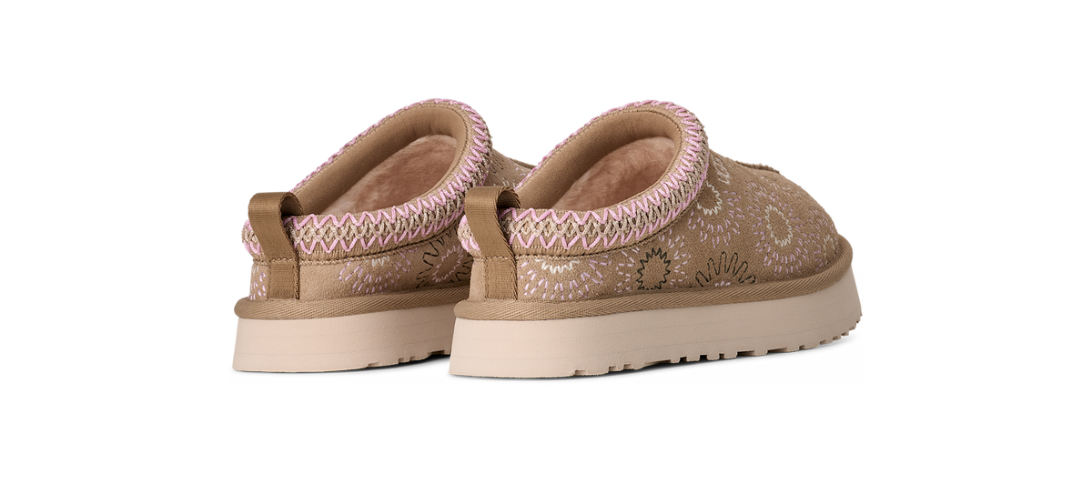UGG Tazz Sun Stitch Slipper Mustard Seed (Kids)