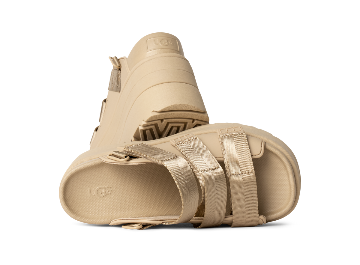 UGG GoldenRise Platform Sandals Mustard Seed (Women's)