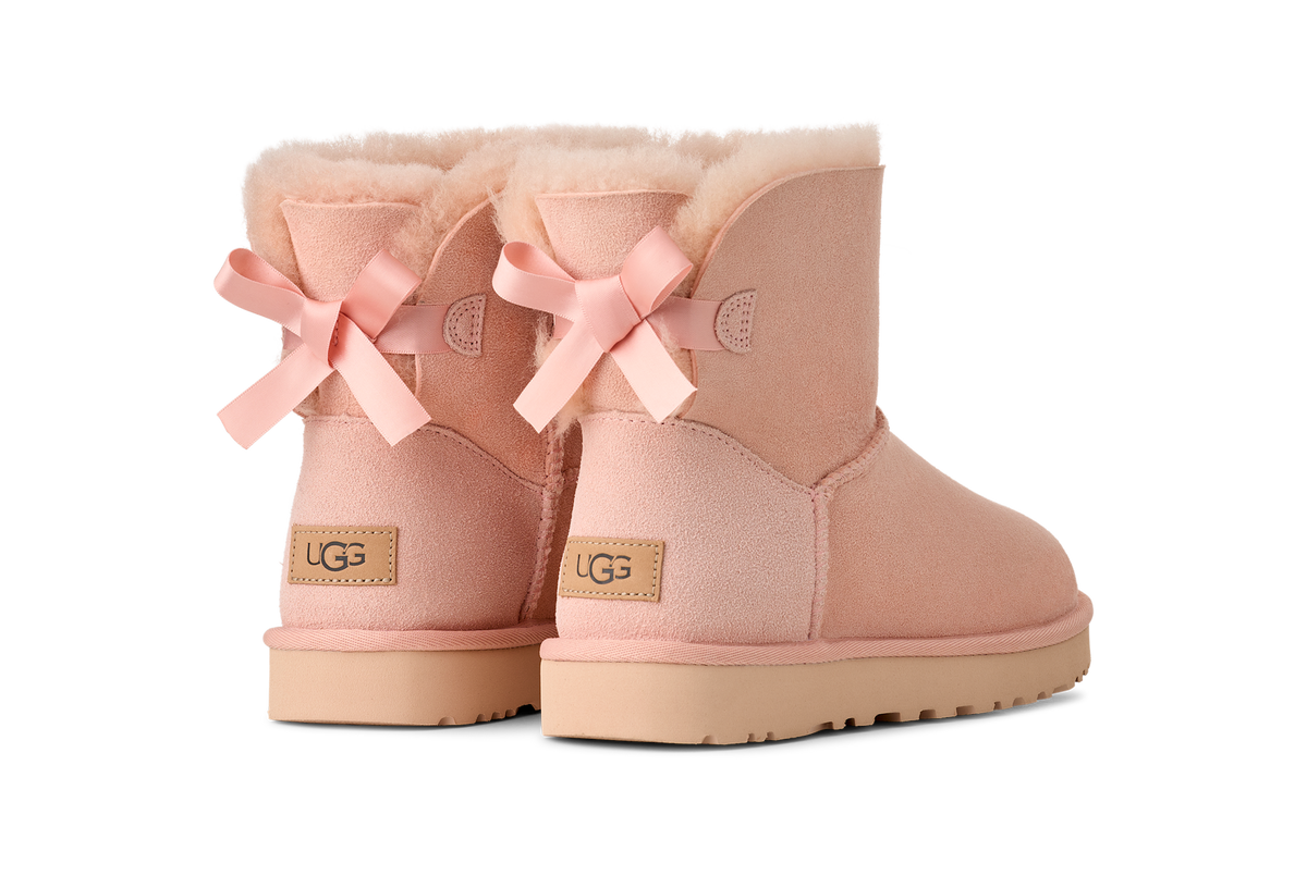 UGG Mini Bailey Bow II Beige Blush (Women's)