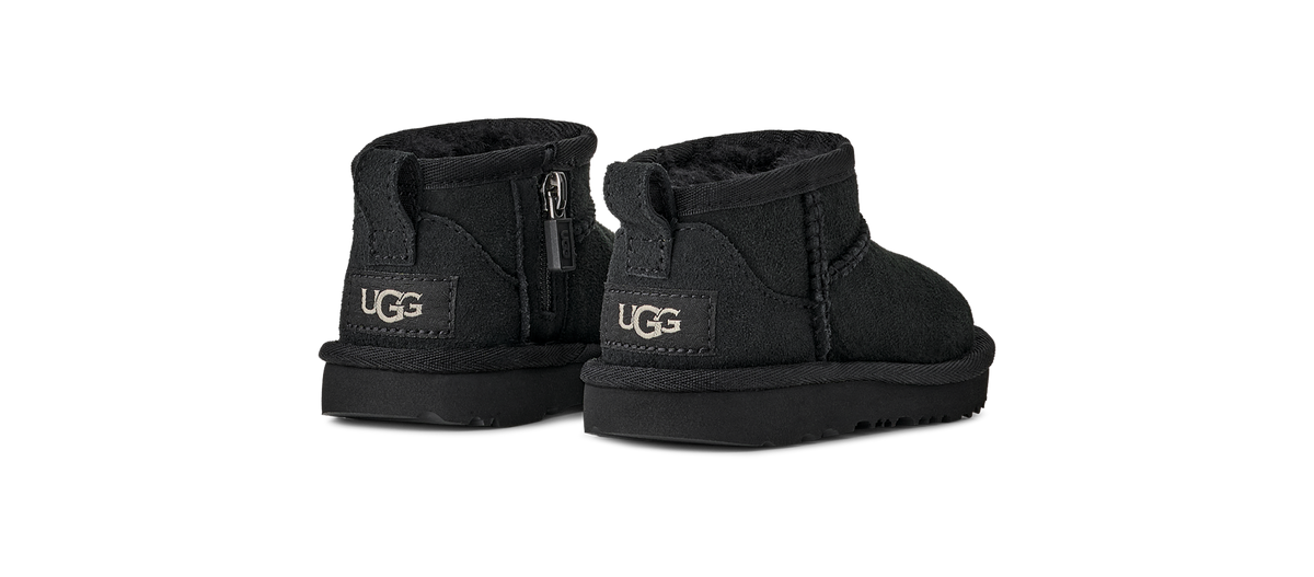 UGG Classic Ultra Mini Boot Black (Toddler)