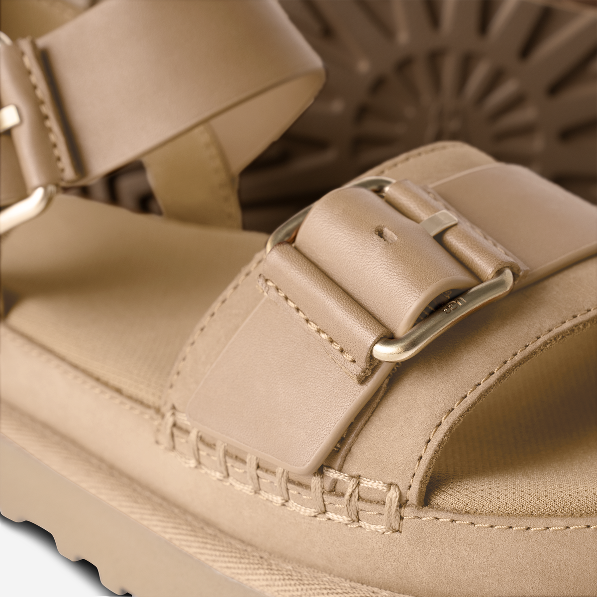 UGG Goldenstar Villa Sandal Mustard Seed (Women's) | 1167392-MDSD