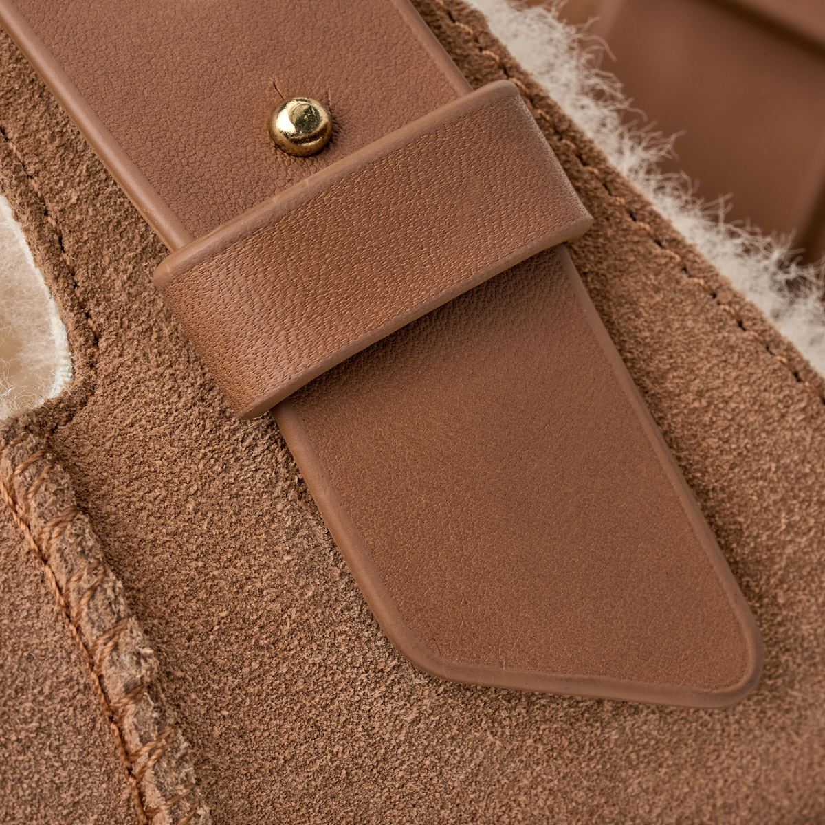 UGG Greenport Strap Slide Chestnut (Women's) | 1167611-CHE