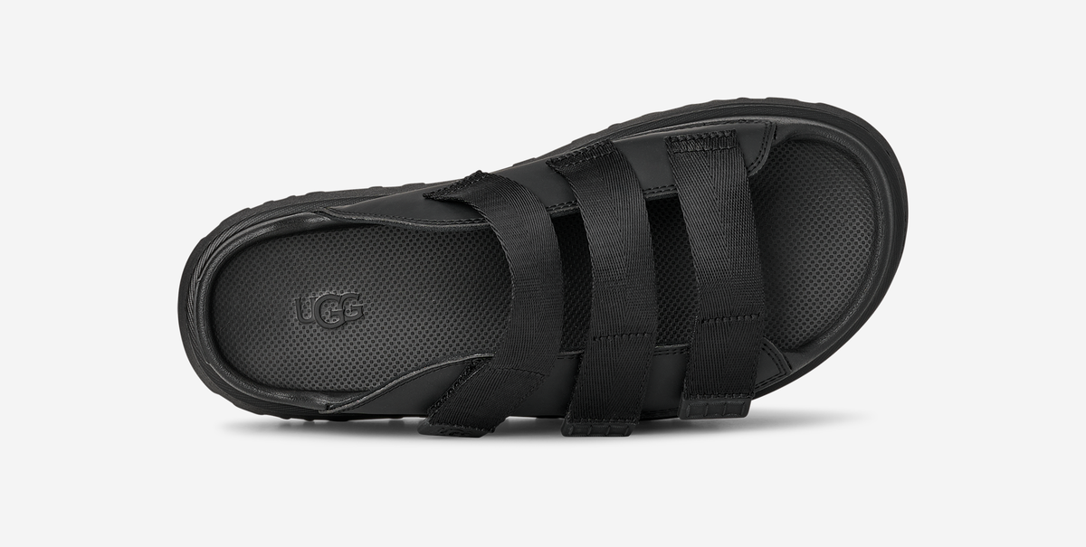 UGG GoldenGlow Slide Black (Women's) | 1167430-BLK