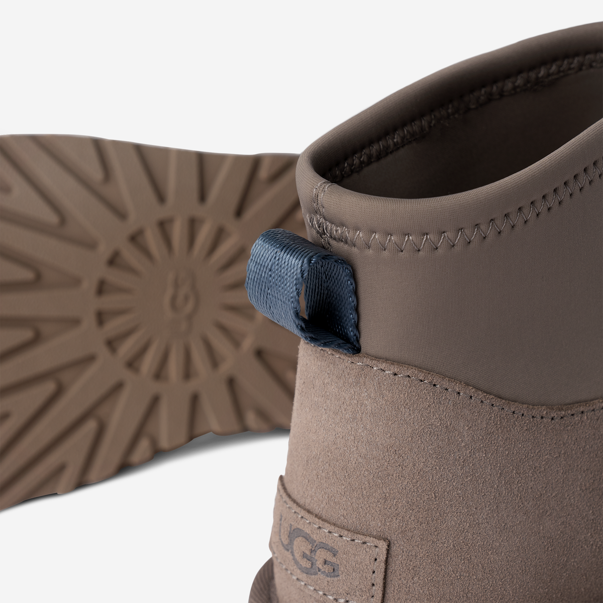 UGG Classic Mini Dipper Boot Smoke Plume (Women's)