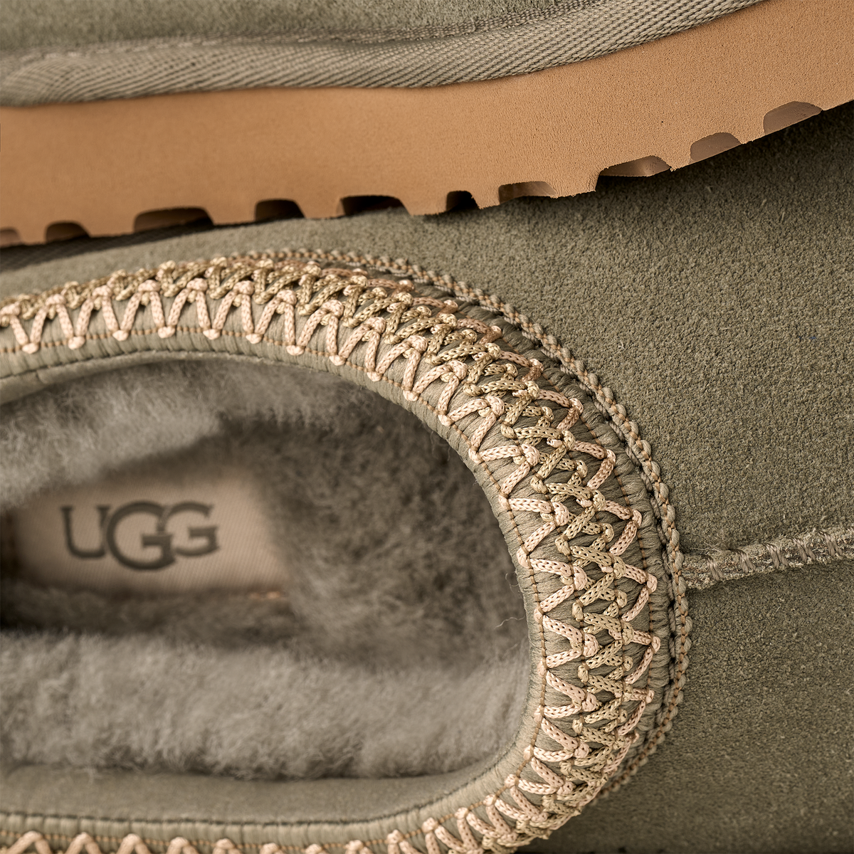 UGG Tasman II Slipper Moss Green (Women's) | 1174470-MSG