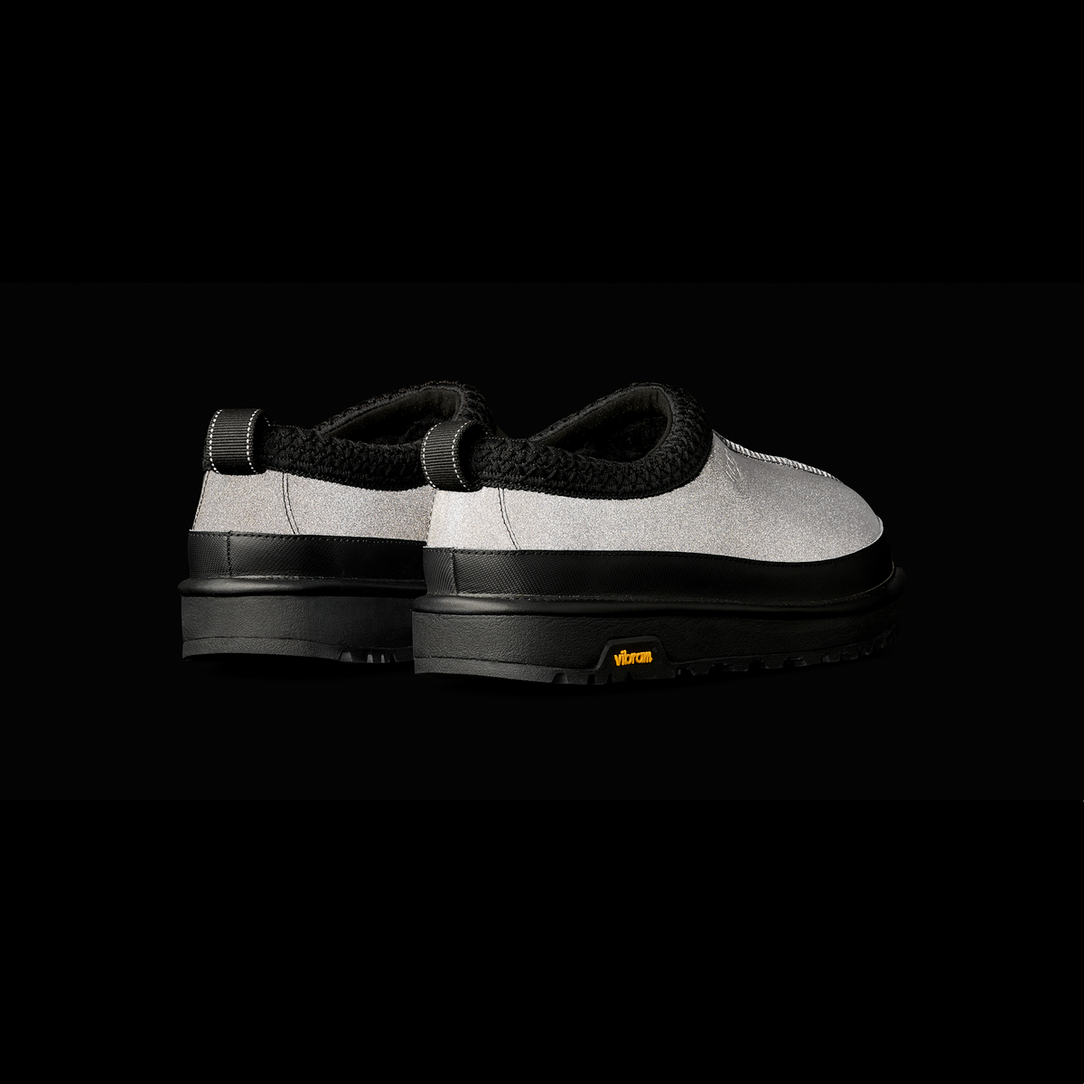 UGG Tasman Reflective Slipper Black Reflective