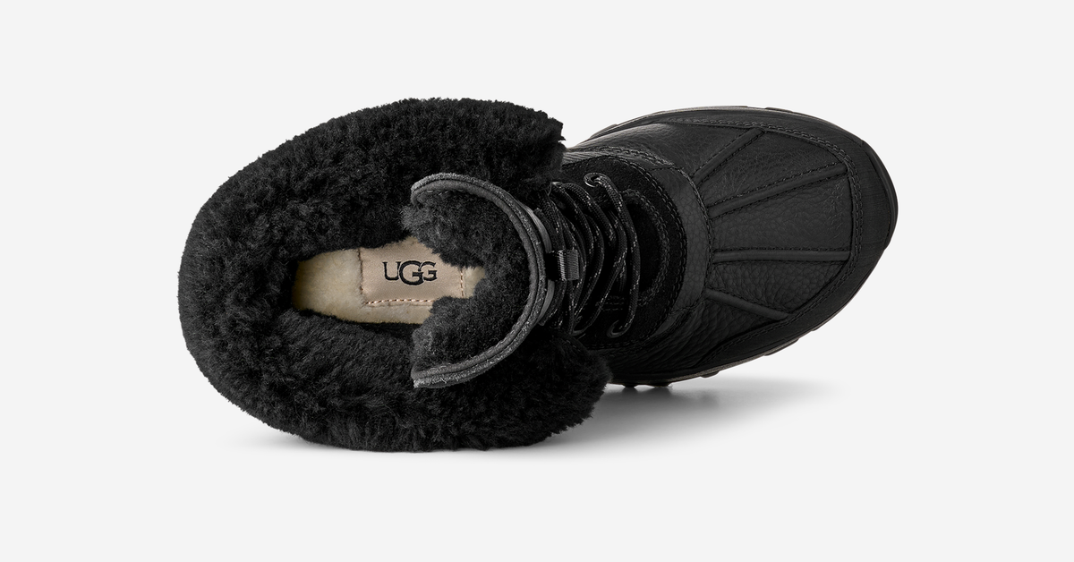 UGG Adirondack Boot XXV Black (Women's) | 1170591-BLK