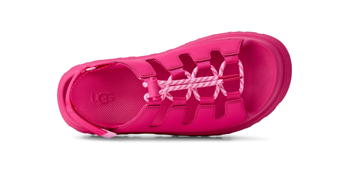 UGG GoldenGlow Toggle Sandal Deep Coral (Women's)