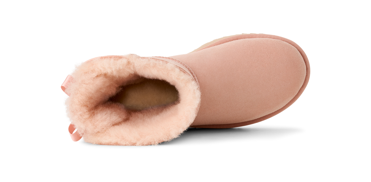 UGG Mini Bailey Bow II Beige Blush (Women's)