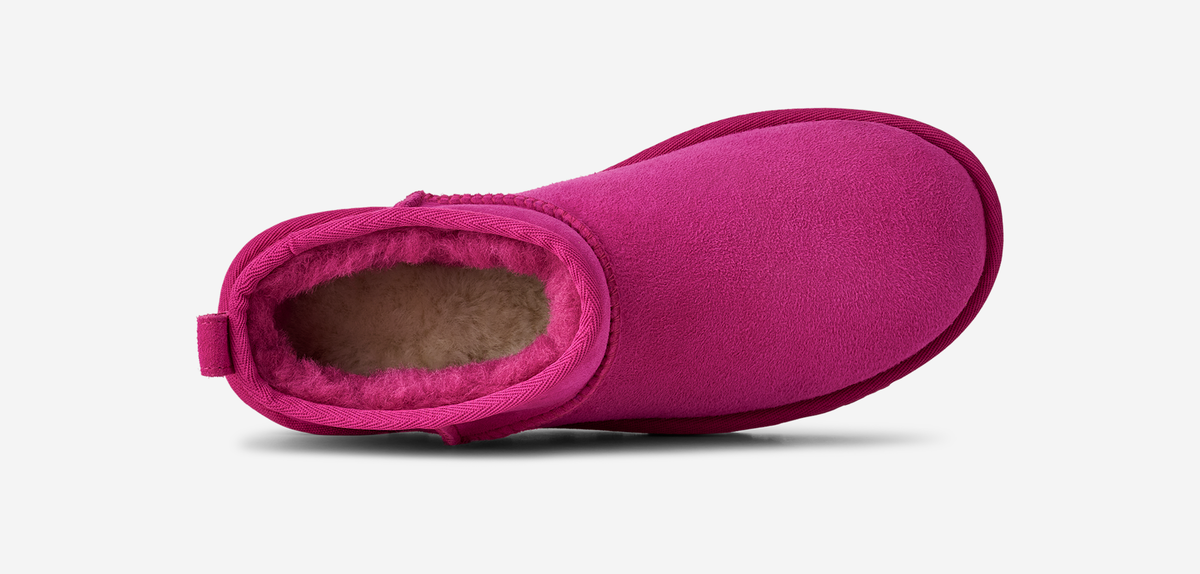 UGG Classic Ultra Mini Boot Dark Peony (Women's) | 1116109-DNY