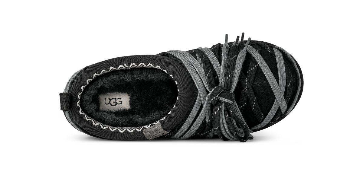 UGG Tasman Lace Slipper Black