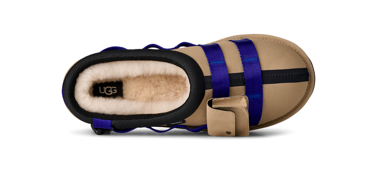 UGG Tasman Wildwood Slipper Sand Regal Blue