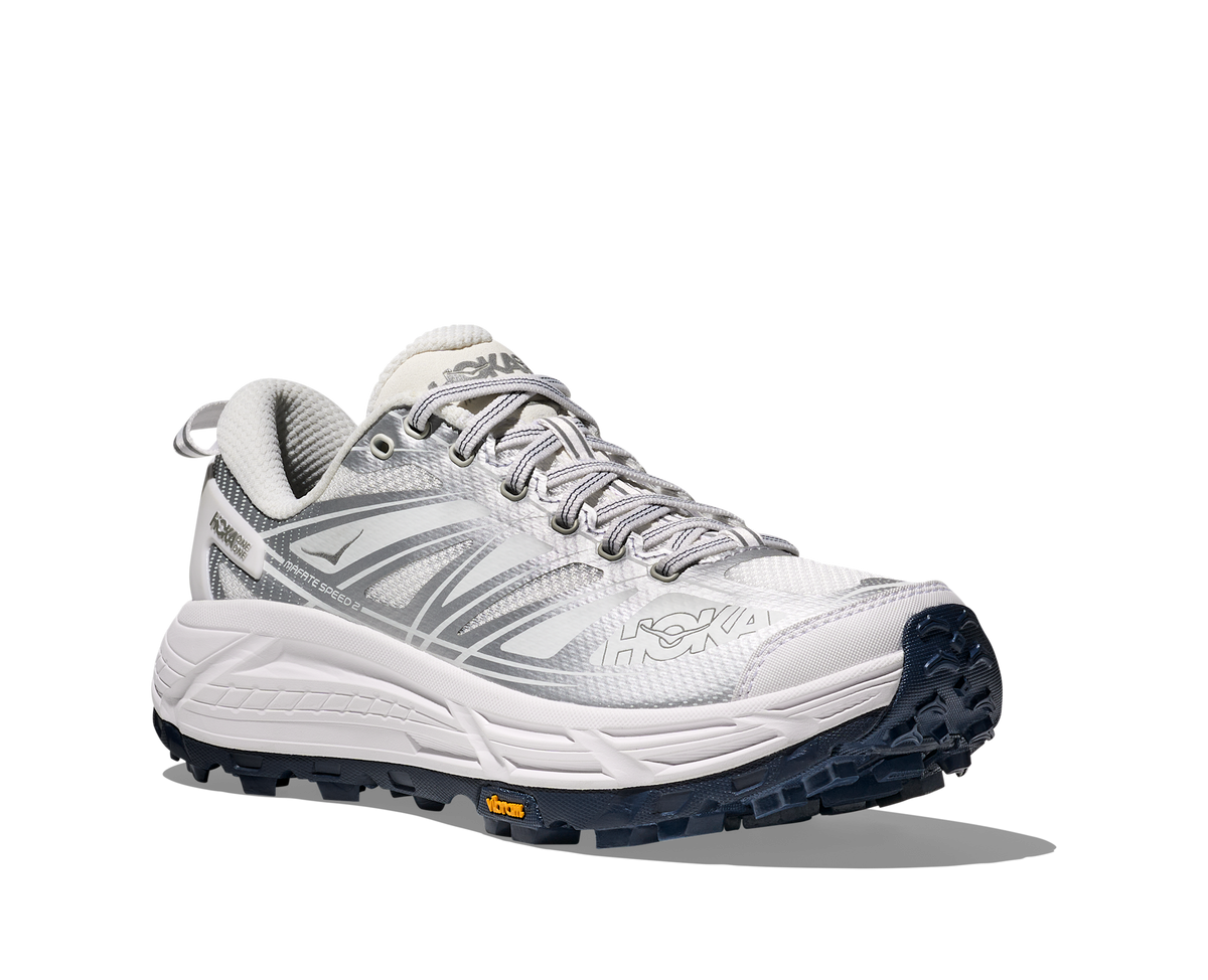 Hoka One One Mafate Speed 2 White Silver