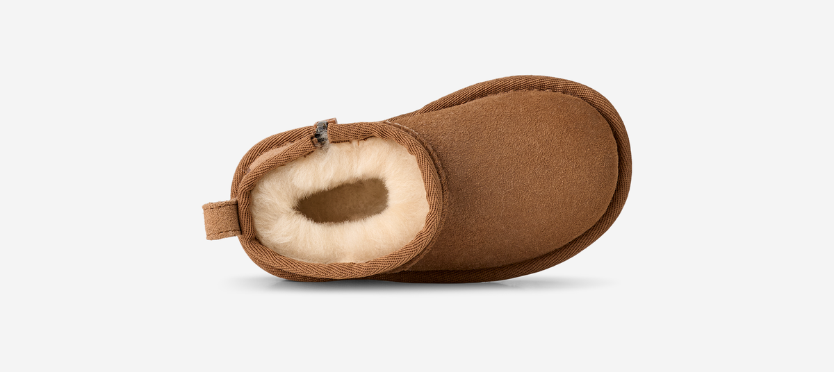 UGG Classic Ultra Mini Boot Chestnut (Toddler) | 1130750T-CHE