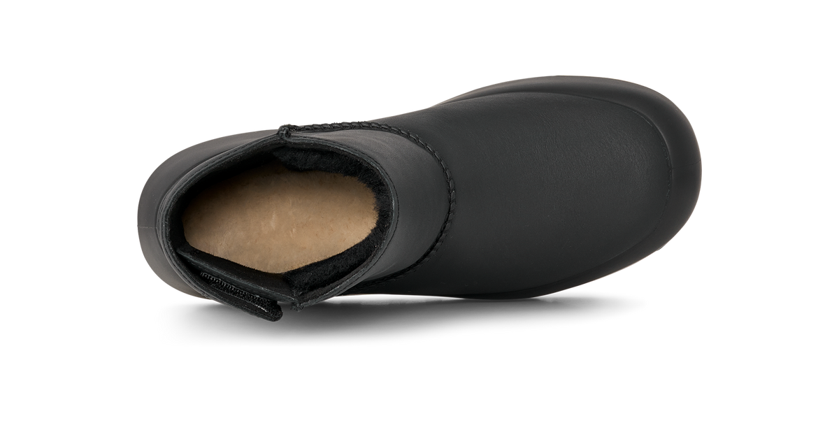 UGG Classic StreetScape Leather Boot Black Jasmine (Women's)
