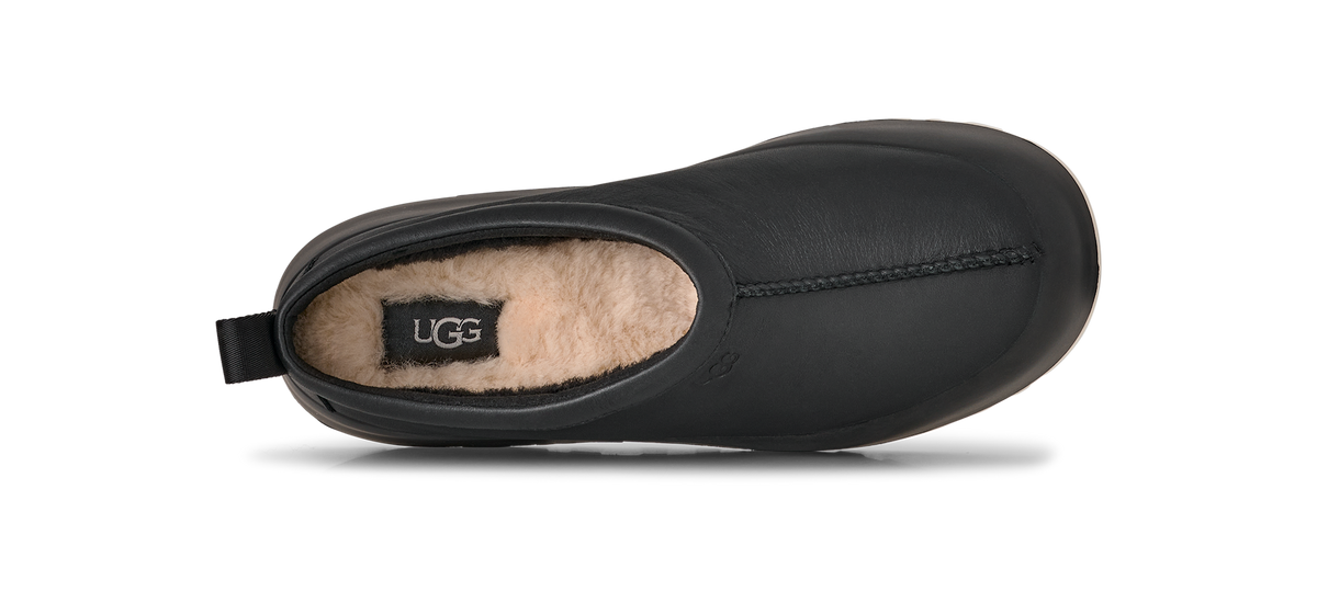 UGG Tasman StreetScape Leather Slipper Black Jasmine (Women's)