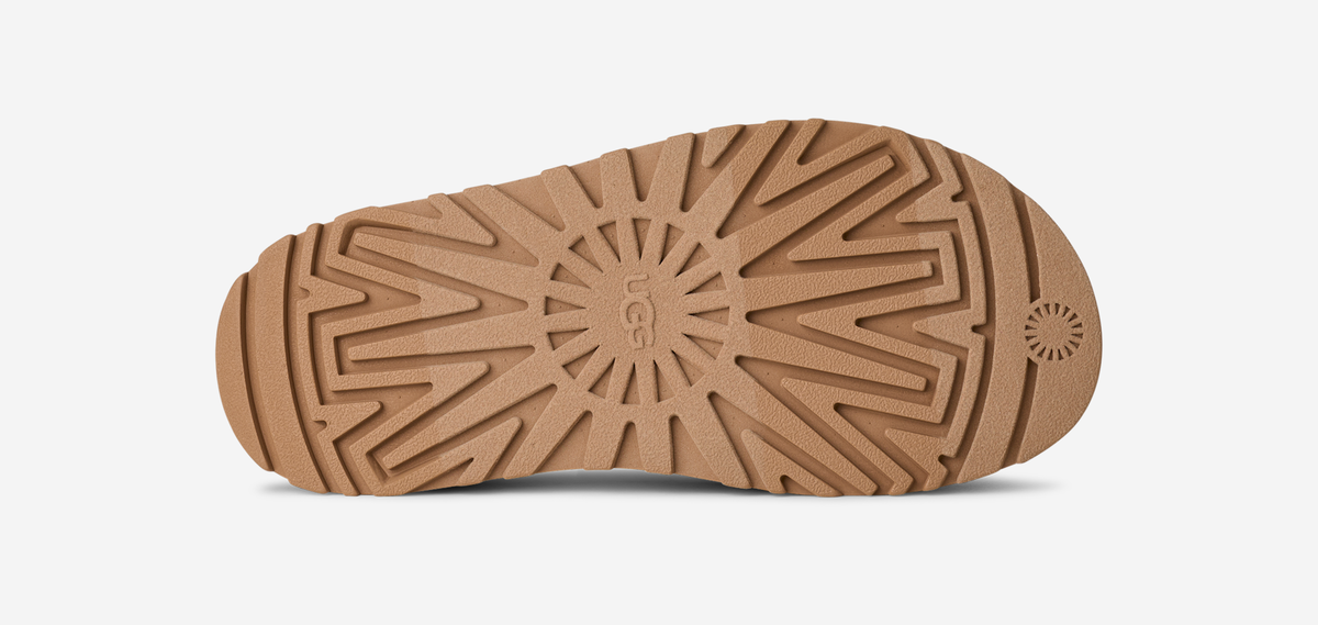 UGG GoldenGlow Slide Dark Sand (Women's) | 1167430-DND
