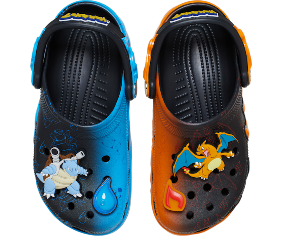 Crocs Classic Clog Pokémon Charizard vs. Blastoise