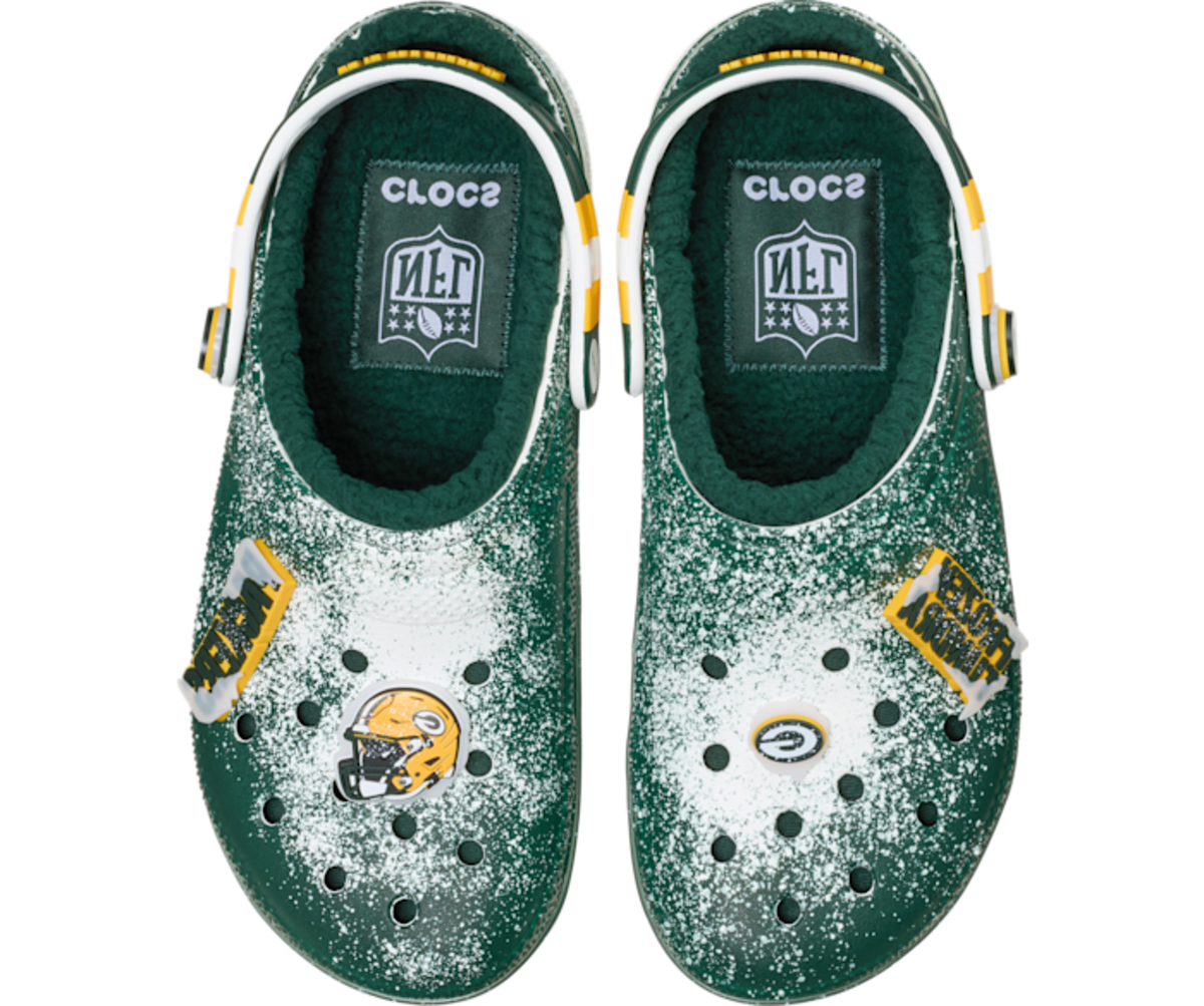 Crocs Classic Lined Clog NFL Green Bay Packers