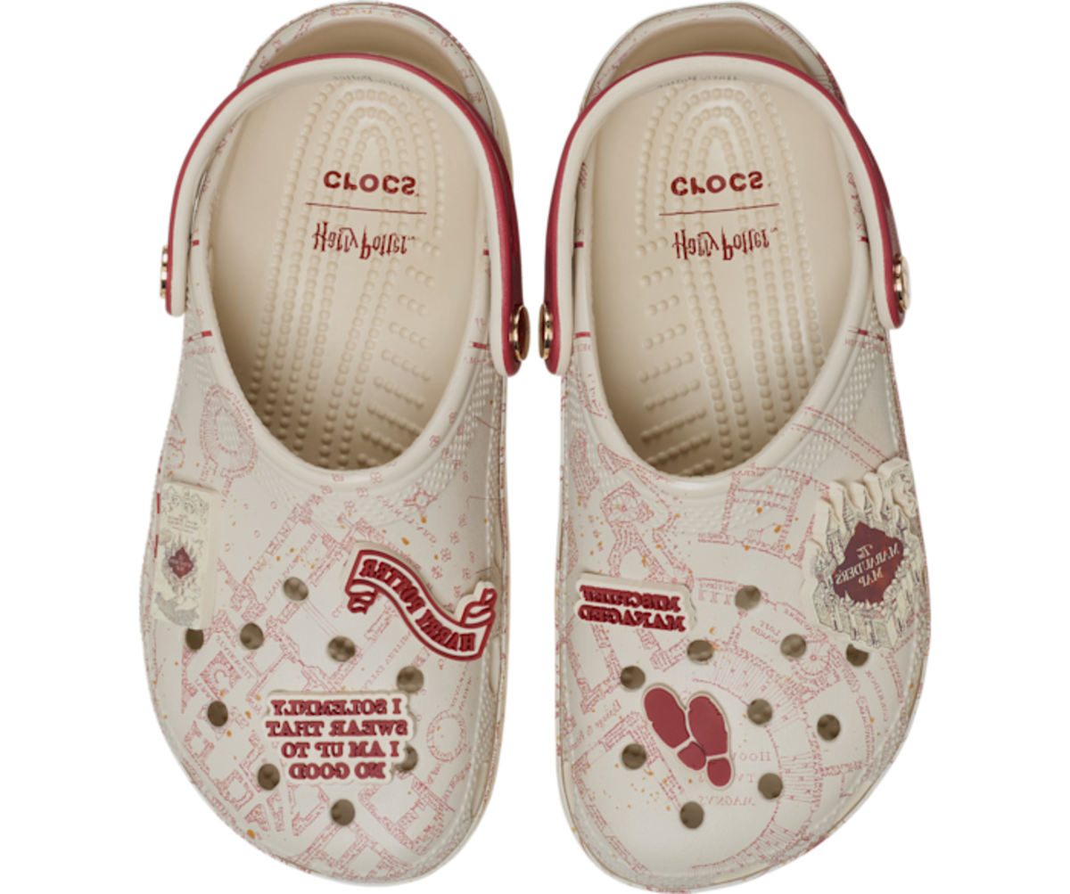 Crocs Classic Clog Harry Potter Marauder's Map