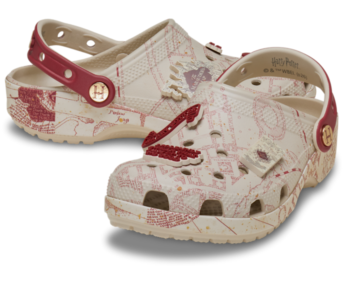 Crocs Classic Clog Harry Potter Marauder's Map