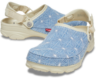 Crocs Classic All-Terrain Clog Levi's Sashiko Light Wash