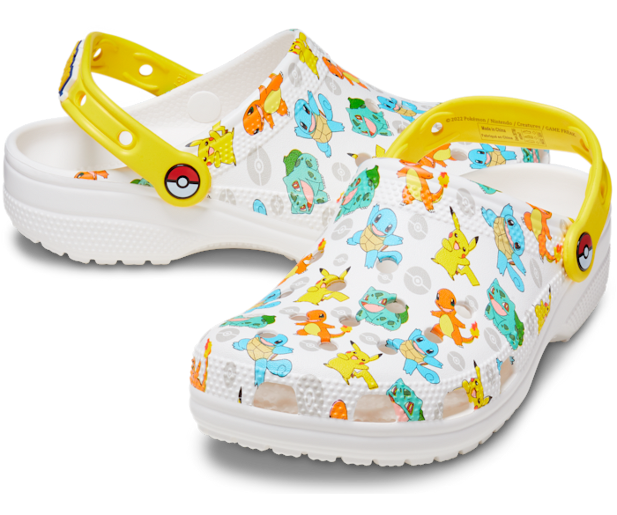 Crocs Classic Clog Pokémon White