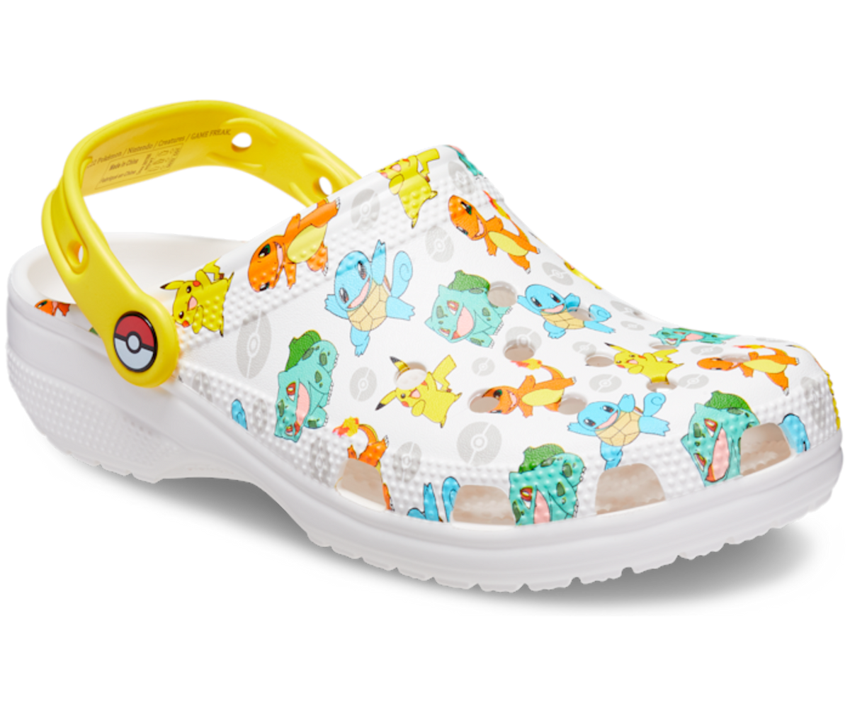 Crocs Classic Clog Pokémon White