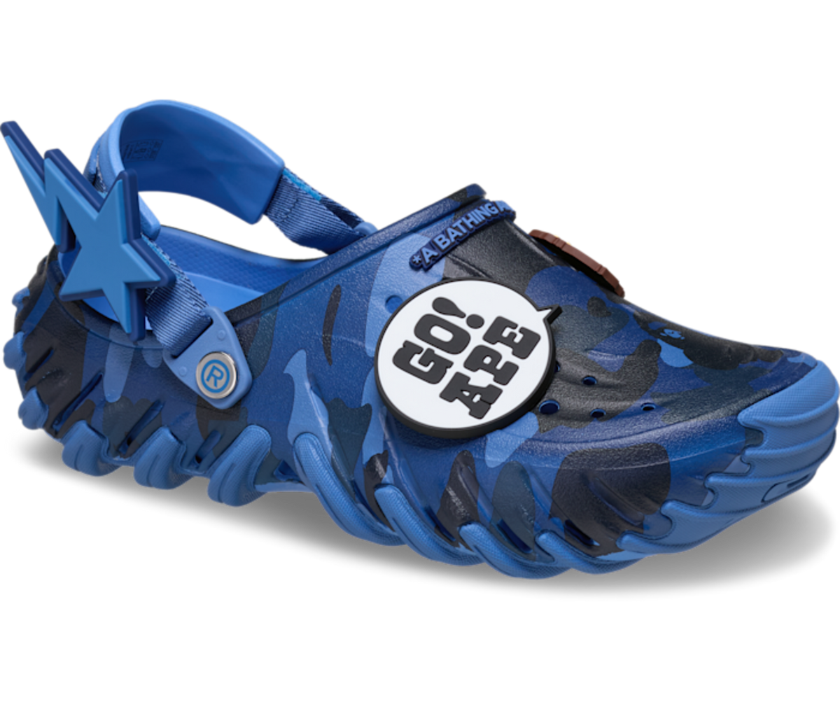 Crocs Echo RO Clog Bape Powder Blue Camo