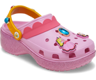 Crocs Classic Platform Clog Super Mario Bros. Princess Peach (Women's)