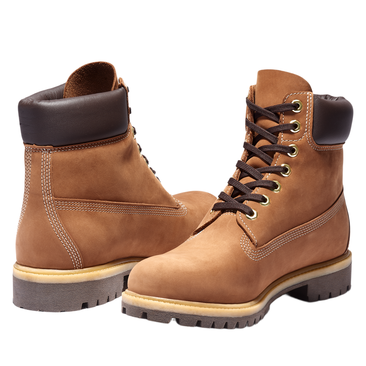 Timberland 6" Premium Waterproof Boot Rust Nubuck