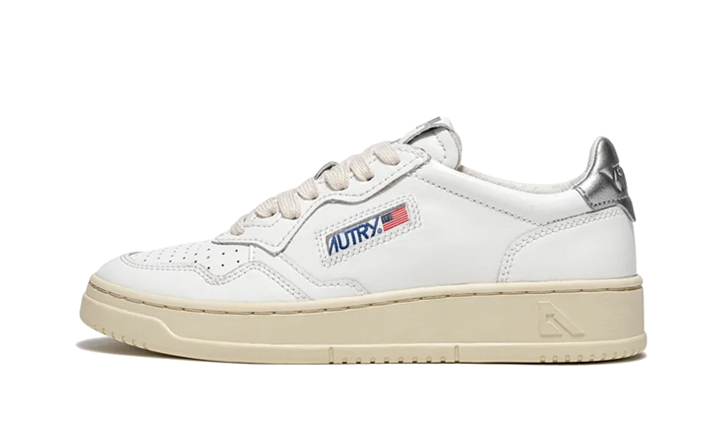 AUTRY Medalist Low White Silver