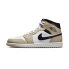 Jordan 1 Mid Summit White Off Noir Rattan