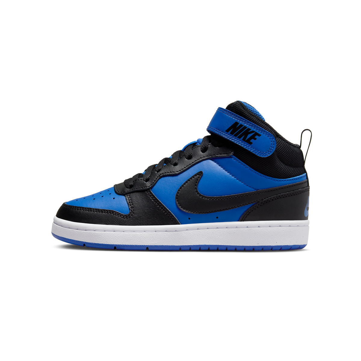 Nike Court Borough Mid 2 Game Royal White Black (GS)