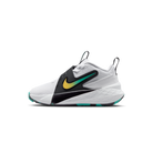 Nike Team Hustle D 12 White Black Emerald Topaz Gold (PS)