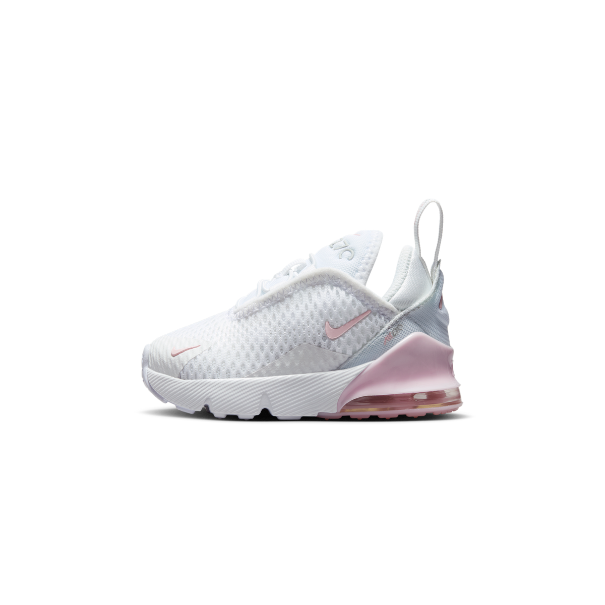Nike Air Max 270 White Light Smoke Grey Pink Foam (TD)