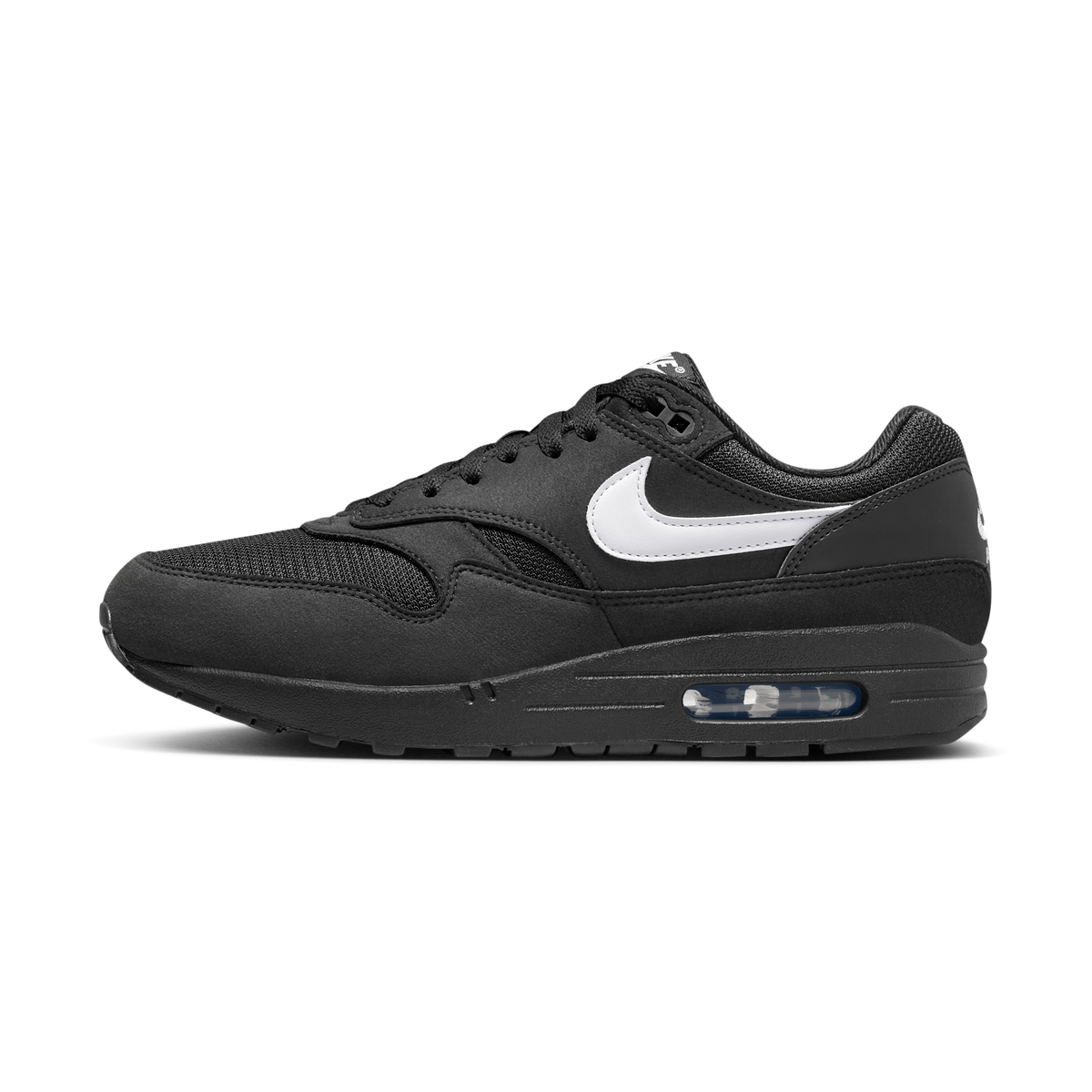 Nike Air Max 1 Black White Swoosh