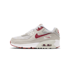 Nike Air Max 90 SE White Light Bone Crimson (GS)