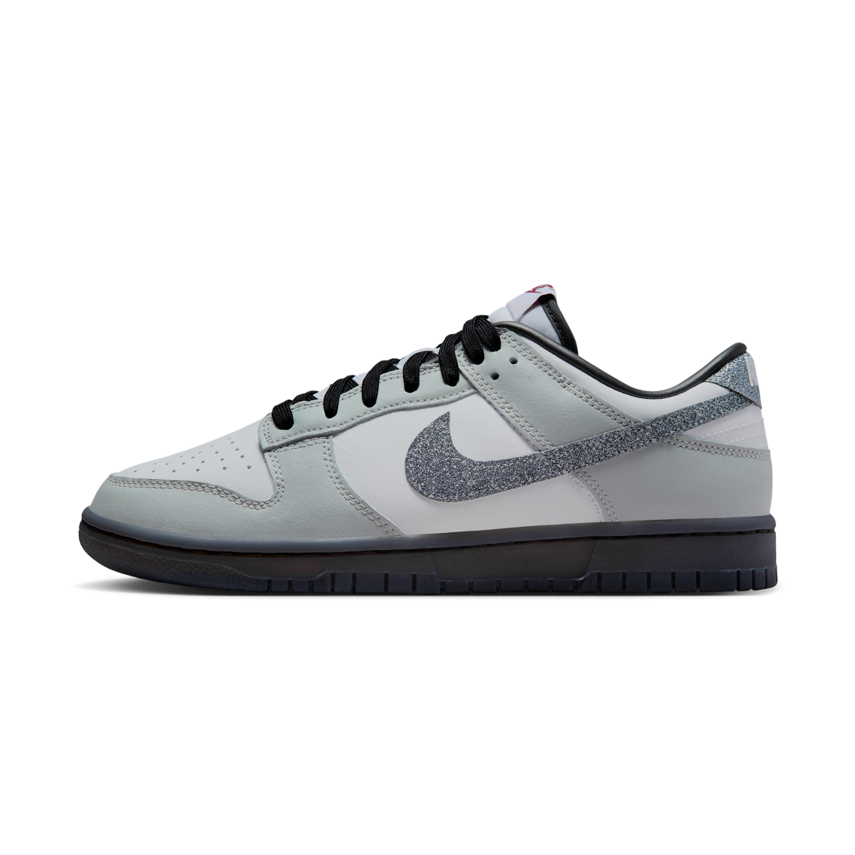 Nike Dunk Low LX Glitter Swoosh White Light Smoke Grey (Women's)