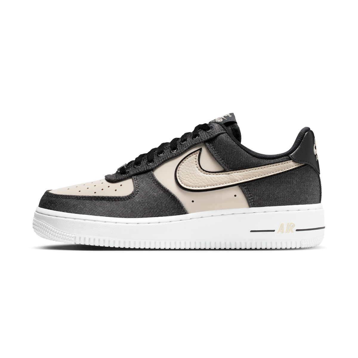 Nike Air Force 1 Low '07 SE Black Denim Net (Women's)