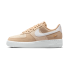 Nike Air Force 1 Low '07 SE Linen Sand Drift Metallic Gold Mini Swoosh (Women's)