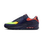 Nike Air Max 90 Blackened Blue Lemon Venom Hyper Crimson Gradient