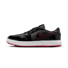 Jordan 1 Low Golf Spiked Bred Black Patent