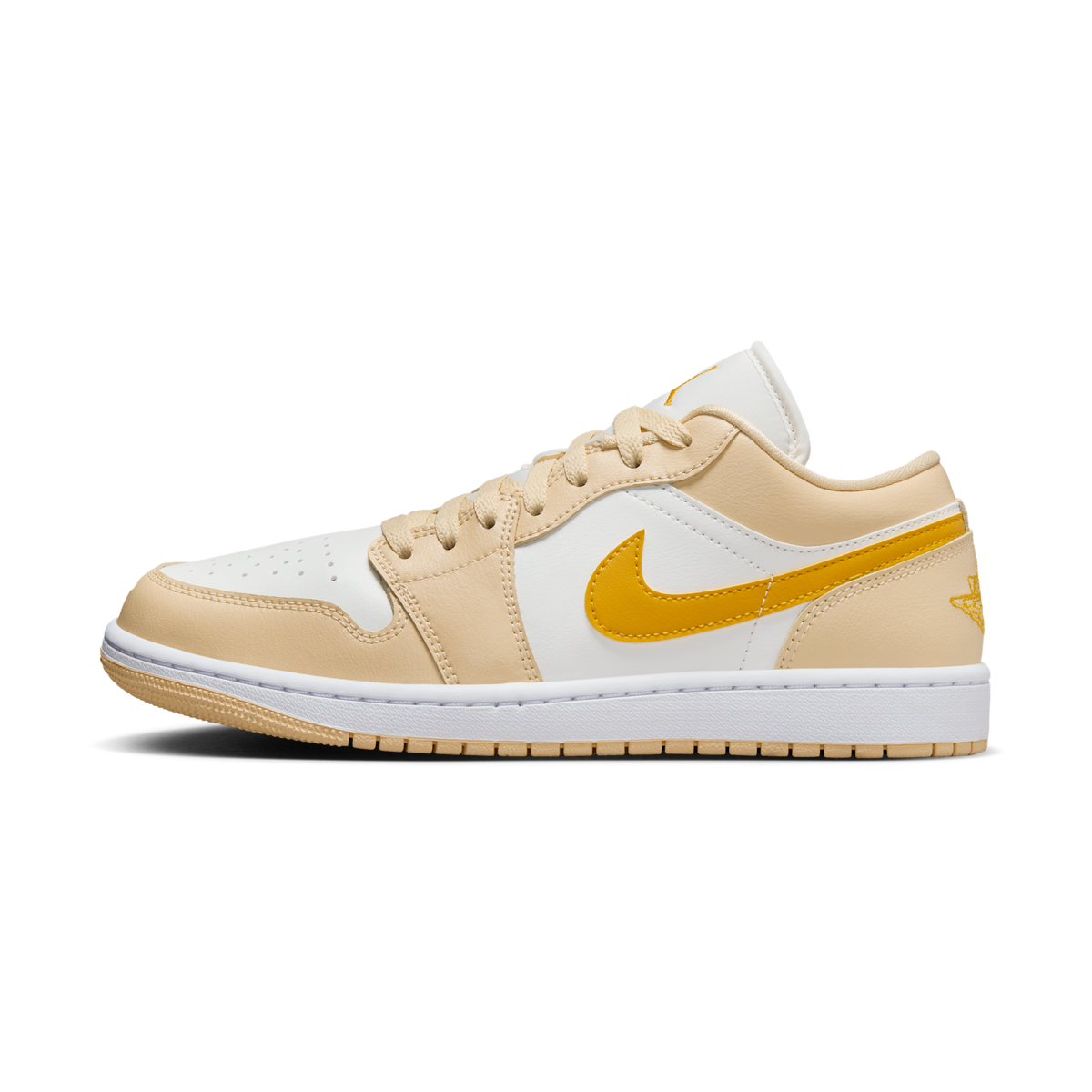 Jordan 1 Low Sail Yellow Ochre (Women's)