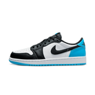 Jordan 1 Retro Low OG Black Dark Powder Blue (Women's)