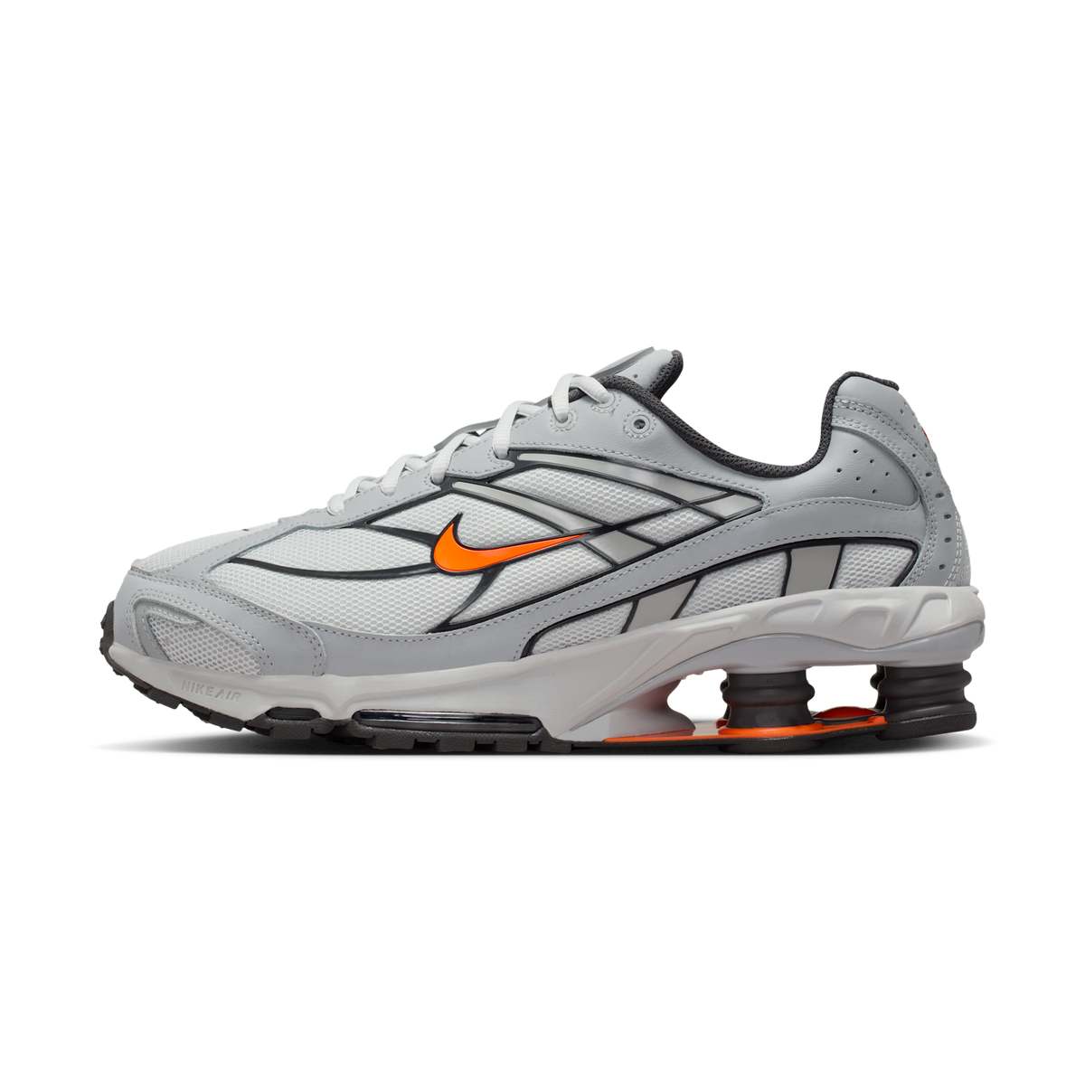 Nike Shox Ride 2 Light Smoke Grey Total Orange | IO4296-004