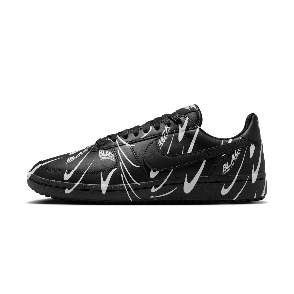 Nike Field General '82 BLACK Comme des Garçons Black White All-Over Print (Women's) | IM7417-001