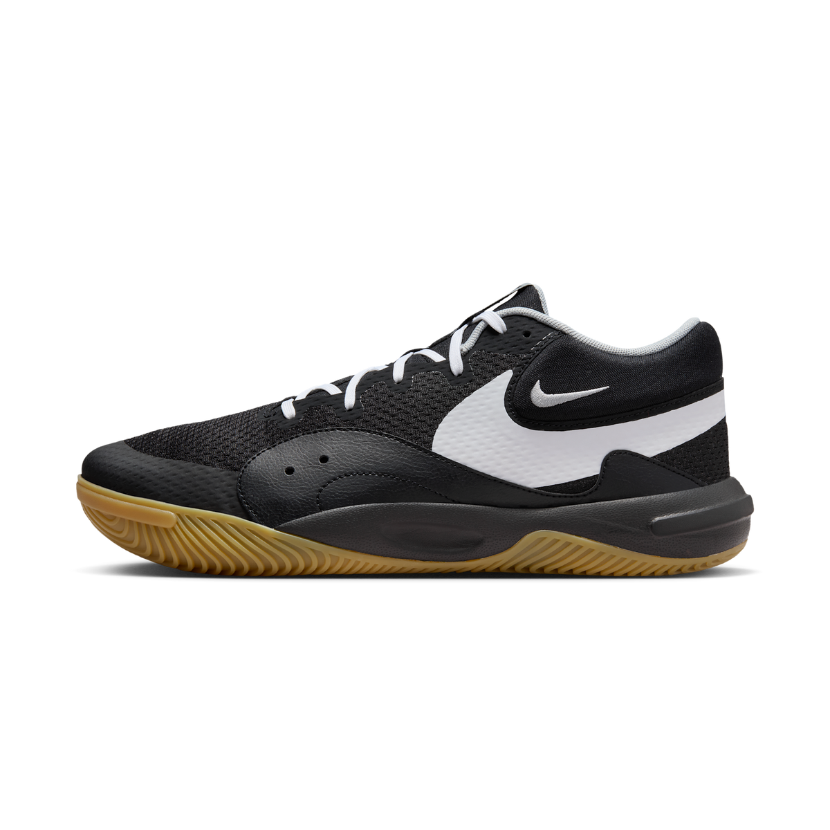 Nike Hyperquick Black White Flat Silver
