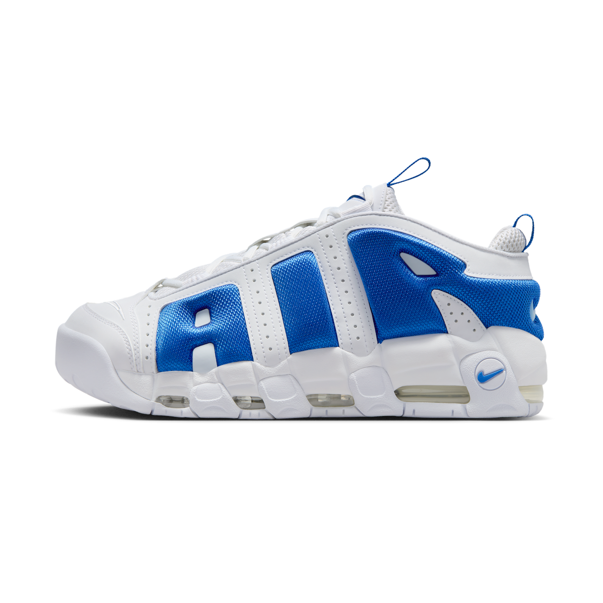 Nike Air More Uptempo Low White Hyper Royal | FZ3055-101
